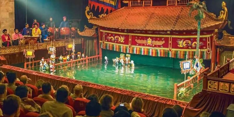 Water Puppet Show in Hanoi